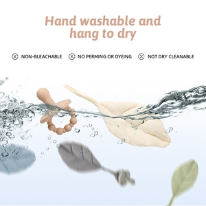 Chupete de algodón para bebé, cadena con clip, soporte para chupete, accesorios para bebé, cadena con clips para chupete - Product Image 5