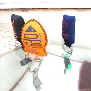 Porte-clés flottant en néoprène imperméable en forme de bateau personnalisé RYO avec impression de logo, style tendance - Product Image 6