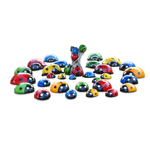 Esculturas de Mariquitas de Fibra de Vidrio Personalizadas para Parques Temáticos y Paisajes Públicos - Product Image 2
