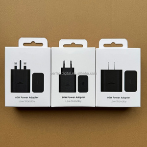Cargador de Pared Súper Rápido T6010 de 60W, Adaptador de Corriente USB C, Tipo C, para Samsung S26+ S26 S26 Ultra S25 S24 A90 A8 S23 A07 - Product Image 2
