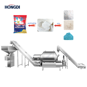 Ligne de production de tambours mélangeurs de poudre sèche industriels à haute efficacité pour les solutions de mélange de matériaux de construction - Product Image 1