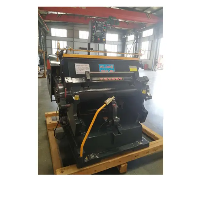 QH manual corrugated die cutter & creasing machine / caixa de cartao que faz a maquina