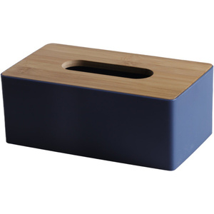 Dry Wet Wooden Tissue Paper Case wooden Lid Napkin Storage Boxes Kitchen Bathroom tissue paper box