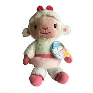 CE/ASTM 2024 nuovo arrivo di tendenza giocattoli di peluche personalizzati per capretta animali di peluche giocattoli avvolgenti regalo di compleanno per bambini