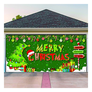 <span class=keywords><strong>2025</strong></span> New Chất Lượng Cao Bất Kỳ Kích Thước 100% Polyester Vải Single Side In Ấn Giáng Sinh Lễ Tạ Ơn Tùy Chỉnh Cửa Nhà Để Xe Biểu Ngữ Cờ - Product Image 1