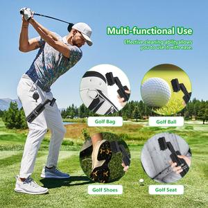 Limpiador de palos de golf profesional 150ML, kit de limpieza en spray para golf con clip de sujeción, llavero y toalla, limpiador natural de palos - Product Image 5