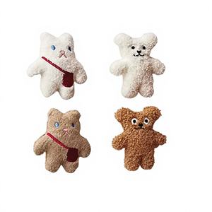 Autocollant anti-choc pour poignée de porte de chambre d'enfant, style coréen, style Instagram, <span class=keywords><strong>petit</strong></span> ours en peluche, silencieux, à coller derrière la porte - Product Image 1