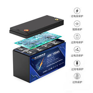 แบตเตอรี่ Saifyang New Energy LiFePO4 แบบ Deep Cycle 12V 24V 36V 48V 100Ah สำหรับรถบ้าน เรือ และสถานีฐาน - Product Image 5