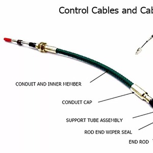 Stainless Steel Flexible Shaft Bristow Type Control For Buses Trucks <b>Coaches</b> With Gear Core Components - Product Image 4