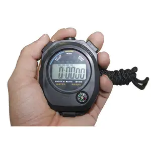 R1188 school lab stop watch Digital Professional Handheld LCD Chronograph Timer Sports Stopwatch Stop Watch