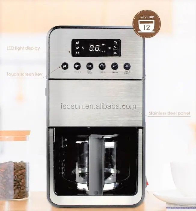 Industrial Digital Fully Automatic Cappuccino Espresso Coffee Maker Machine