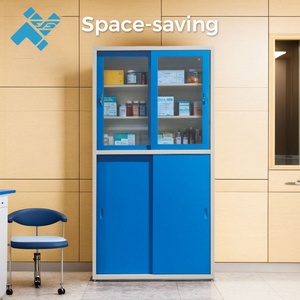 Design moderne industriel et extérieur commercial armoire à instruments en acier inoxydable mobilier de laboratoire hôpital salle blanche clinique - Product Image 1