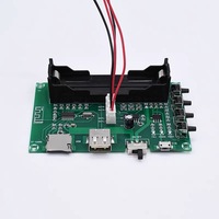 XH-A150 Modules et kits électroniques bricolage Rechargeable petit pour haut-parleur Bluetooth avec amplificateur numérique de batterie au lithium 5W + 5W