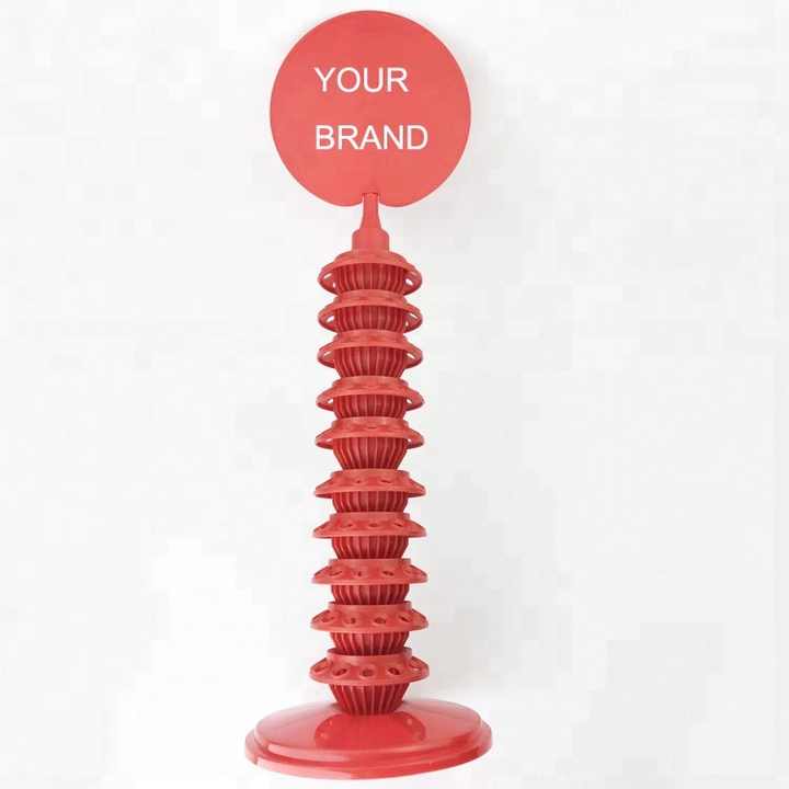 Recyclable Red Plastic Candy Display Stand/Shelf| Alibaba.com