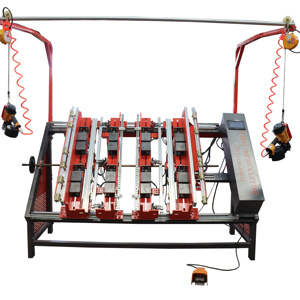 เครื่องตอกตะปูไม้ไม้อัดพาเลทยุโรปโต๊ะนิวเมติก - Product Image 1