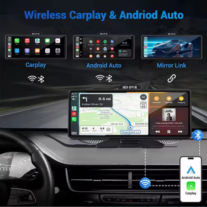 Diboev 10.26-Inch Xách Tay Tự Động Đài Phát Thanh Thông Minh Màn Hình Máy Nghe Nhạc Không Dây Carplay & Android Tự Động Wifi 4K Bt FM - Product Image 5