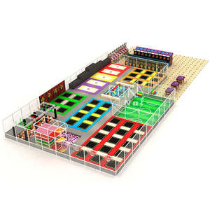 Centre de divertissement personnalisé <span class=keywords><strong>Jeux</strong></span> pour enfants commerciaux Équipement de terrain de jeu intérieur Parc de <span class=keywords><strong>trampoline</strong></span> pour enfants <span class=keywords><strong>avec</strong></span> piscine à balles - Product Image 3