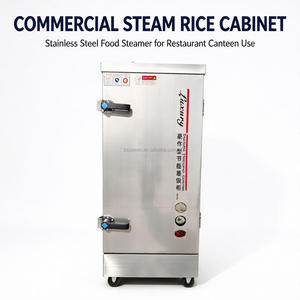 Armoire à riz à la vapeur commerciale fabricant de vapeur électrique machine à vapeur automatique en acier inoxydable gaz à la vapeur de riz - Product Image 2