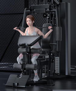 Salle de sport à domicile à poste unique, équipement de <span class=keywords><strong>musculation</strong></span> multifonctionnel, entraîneur de force à domicile, salle de sport <span class=keywords><strong>compacte</strong></span> à domicile, <span class=keywords><strong>machine</strong></span> de fitness tout-en-un - Product Image 3