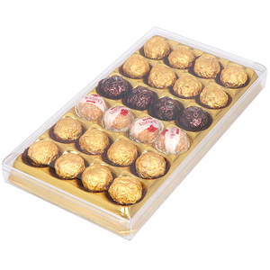 SUNSHING Reusable Macaron Gift <b>Box</b> Clear Plastic Rectangular Container Acrylic Gift <b>Box</b> for Jewelry <b>Cookie</b> Chocolate Packaging - Product Image 2