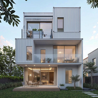 Maisons Conteneurs en Acier Détachables de Style Moderne pour Usage Extérieur : Planification de Conception Gratuite, Ateliers, Usines, Entrepôts, Hôpitaux, Centres Commerciaux