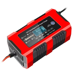<span class=keywords><strong>Chargeur</strong></span> de <span class=keywords><strong>batterie</strong></span> de voiture 12v10A 12v-15.5v Réparation par impulsions Maintien intelligent Affichage de l'écran 2 ports pour <span class=keywords><strong>batterie</strong></span> de voiture électrique - Product Image 4