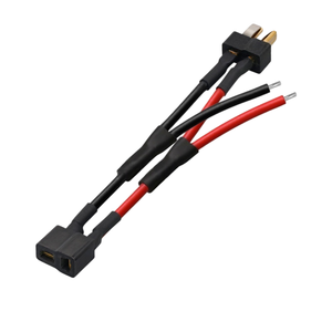 Cable Conector Tipo T Negro Macho-Hembra para Batería RC, Cable de Alimentación para Coche de Control Remoto - Product Image 3