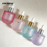 Emballage en gros de Chine, flacon compte-gouttes en verre pour sérum, essence, huile essentielle, cosmétiques, forme triangulaire, 150 ml