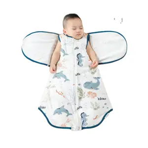 Thermostatic Winter Warm Swaddle Sleeping Bag Baby Anti-Jumping Sleeping Bags Sleeping Bags