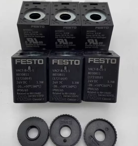 Bobina Solenoide Original Festos VACF-B-C1-1 24V 3.3W IP65 para Generador de Vacío, Automatización Industrial - Product Image 2