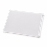 Pochette zippée réutilisable en EVA, sac en EVA givré imprimé sur mesure pour le rangement et l'emballage de bijoux, bagues, breloques, montres et accessoires