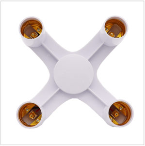 Ổ Cắm Splitter Adapter Studio Ảnh Ánh Sáng Bóng Đèn Cơ Sở Chủ E27-3/4/5 + 1 E27 Đèn Chủ - Product Image 3