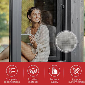 Özel boyut paslanmaz çelik cibinlik Anti hırsızlık geliştirilmiş ev koruma için kalınlaşmış Mesh güvenlik ekranı - Product Image 4