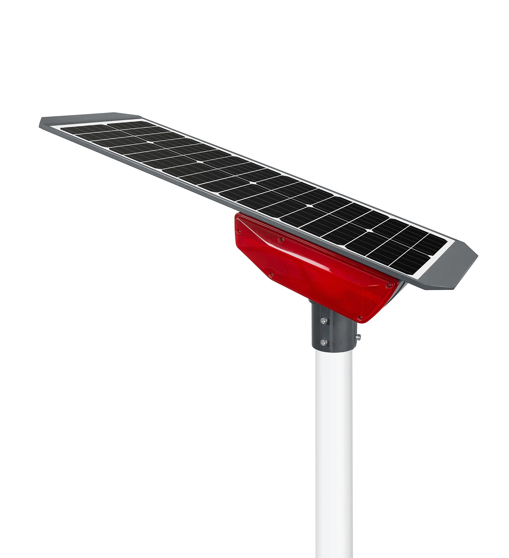 W 30W 40W 50W Control automático Park mucho integrado Luz de calle Solar con Sensor de movimiento