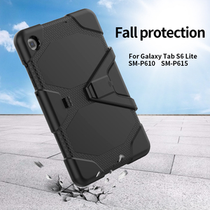 Custodia per Tablet con protezione completa del corpo per <span class=keywords><strong>Samsung</strong></span> Galaxy <span class=keywords><strong>Tab</strong></span> <span class=keywords><strong>S6</strong></span> <span class=keywords><strong>Lite</strong></span> 10.4 pollici P610 P615 custodia protettiva per cavalletto integrata - Product Image 2