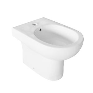 Bidet mural 53 cm de longueur, 38 cm de largeur, 43 cm de hauteur, distributeur de savon liquide - Product Image 1
