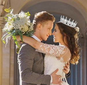 Decoración de boda, tiara redonda de novia barroca transfronteriza europea y americana, tiara de princesa de baile, accesorios de cumpleaños - Product Image 3