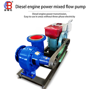 Pompe centrifuge agricole à flux mixte 30 CV pour l'irrigation et le drainage des inondations, pompe à eau propre 15 CV - Product Image 3