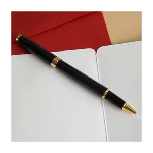 Parker nero Metallo Roller Penna