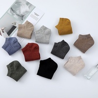 Chaussettes de sport d'été pour femmes Standard Vertical Crew couleur unie décontracté confortable antibactérien absorbant la sueur respirant