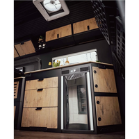 Personnalisation de l'intérieur de fourgon de luxe sur mesure pour camping-car, fourgon aménagé, Sprinter