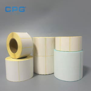 Manufacturer Pallet Bulk Eco Friendly BPA Free Waterproof Self Adhesive <b>Label</b> Paper <b>4x6</b> Direct <b>Thermal</b> Shipping <b>Labels</b> Rolls - Product Image 1