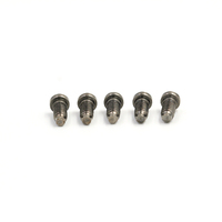 Vis à tête hexagonale à embase en acier inoxydable et aluminium certifiées ISO9001, tailles personnalisées 4-40, 6-32, 8-32, 10-24, 1/4-20, 5/16-18, 3/8-16