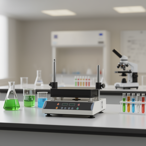 Agitador de Laboratorio DMT 2500 de Velocidad Ajustable, Agitador Horizontal de Acero Inoxidable con Motor AC de 220v, Equipo para Mezclar Líquidos - Product Image 2