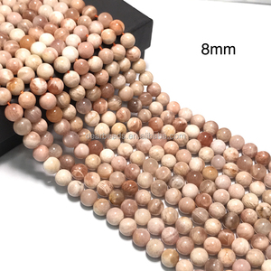 DearBeads Commercio All'ingrosso A Buon Mercato di Alta Qualità Rotonda <span class=keywords><strong>Naturale</strong></span> Sunstone 6 millimetri Beads per Monili Che Fanno 6 millimetri 8 millimetri 10 millimetri - Product Image 4