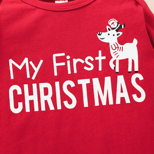 Ensembles de vêtements d'hiver pour enfants, unisexes, combinaison de Noël pour bébé, en coton biologique, fabriquée en Chine - Product Image 4