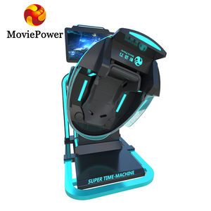 Équipement de simulation VR pour jeux vidéo pour enfants, divertissement bon marché, parc, œuf 9D, simulateur de vol VR 360, machine de simulation de chaise, vente - Product Image 5