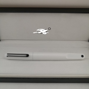 Luxury Handcrafted German Design Novelty 4810 Ballpoint <b>Pen</b> 0.5mm Smooth Writing Premium Metal Case Black/<b>Blue</b> Ink - Product Image 1