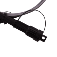 Cable de Conexión Monomodo de Fábrica 2*5.0mm Gris MINI SC APC-MINI SC APC 1F FTTH, Cable de Bajada de 75M, Impermeable IP68