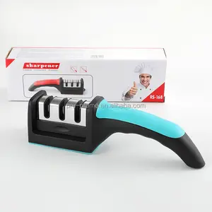 مقص جديد احترافي للمطبخ 3 في 1، مقص 3 مراحل، ملحقات لسن السكاكين - Product Image 2
